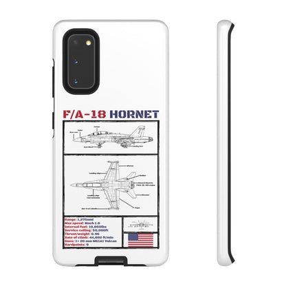 F/A-18 Hornet Schematic edition phone case (USAF Colour-Way)