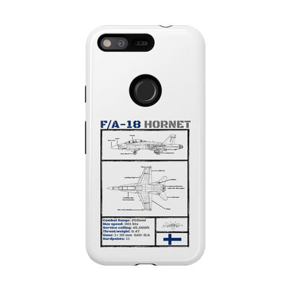 F/A-18 Hornet Schematic edition phone case (FAF Colour-Way)