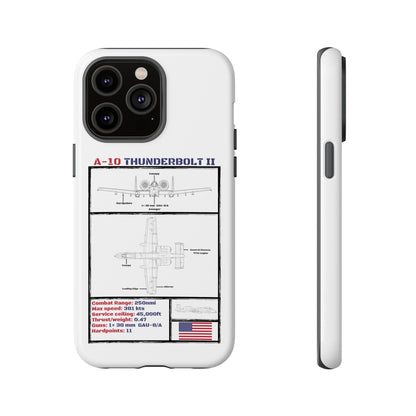 A-10 Schematic Rigid Phone Case (USAF colour-ways)