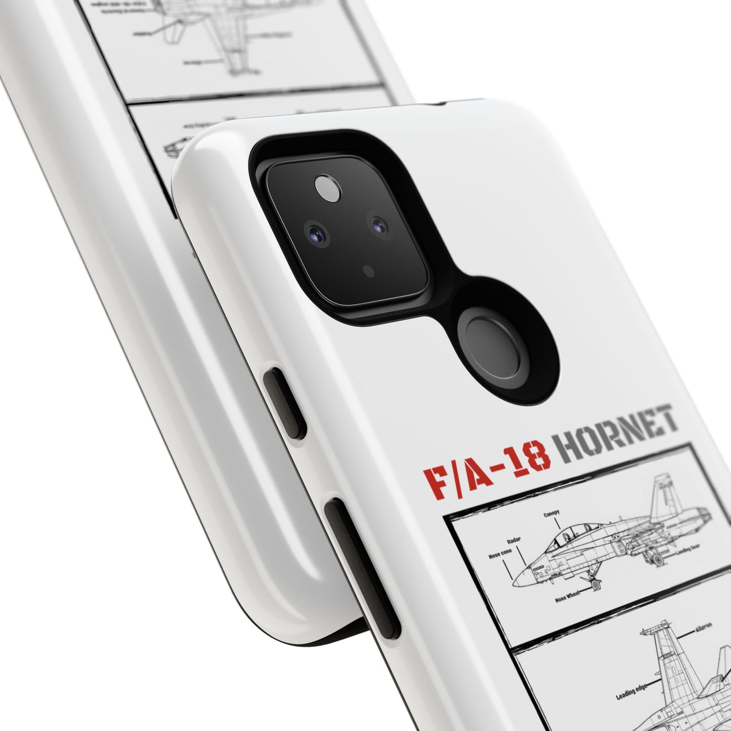 F/A-18 Hornet Schematic edition phone case (RCAF Colour-Way)