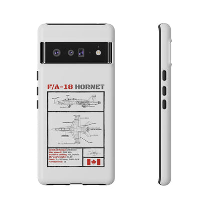 F/A-18 Hornet Schematic edition phone case (RCAF Colour-Way)