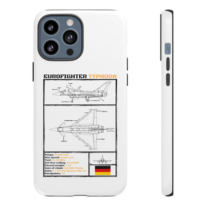 Eurofighter Typhoon Rigid Phone Case (Luftwaffe colour-ways)