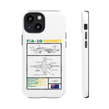 F/A-18 Hornet Schematic edition phone case (RAAF Colour-Way)