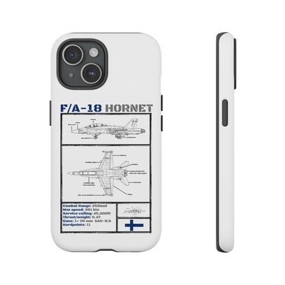 F/A-18 Hornet Schematic edition phone case (FAF Colour-Way)
