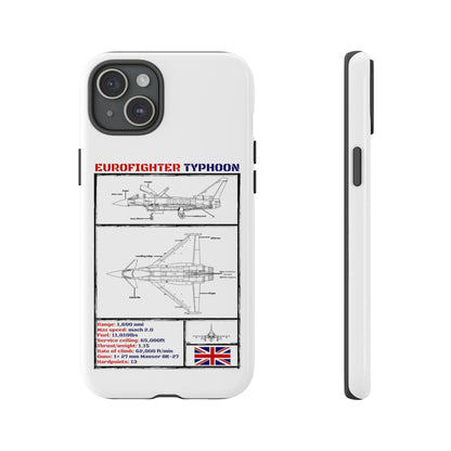 Eurofighter Typhoon Rigid Phone Case (RAF colour-ways)