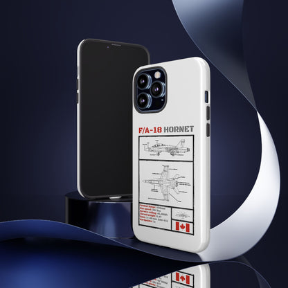 F/A-18 Hornet Schematic edition phone case (RCAF Colour-Way)