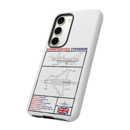 Eurofighter Typhoon Rigid Phone Case (RAF colour-ways)