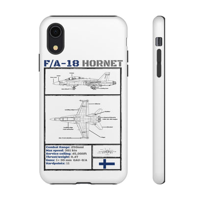 F/A-18 Hornet Schematic edition phone case (FAF Colour-Way)