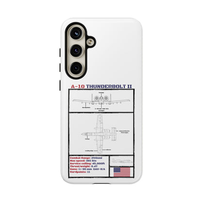 A-10 Schematic Rigid Phone Case (USAF colour-ways)