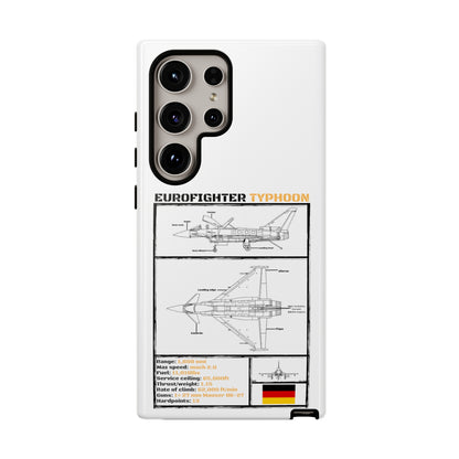 Eurofighter Typhoon Rigid Phone Case (Luftwaffe colour-ways)