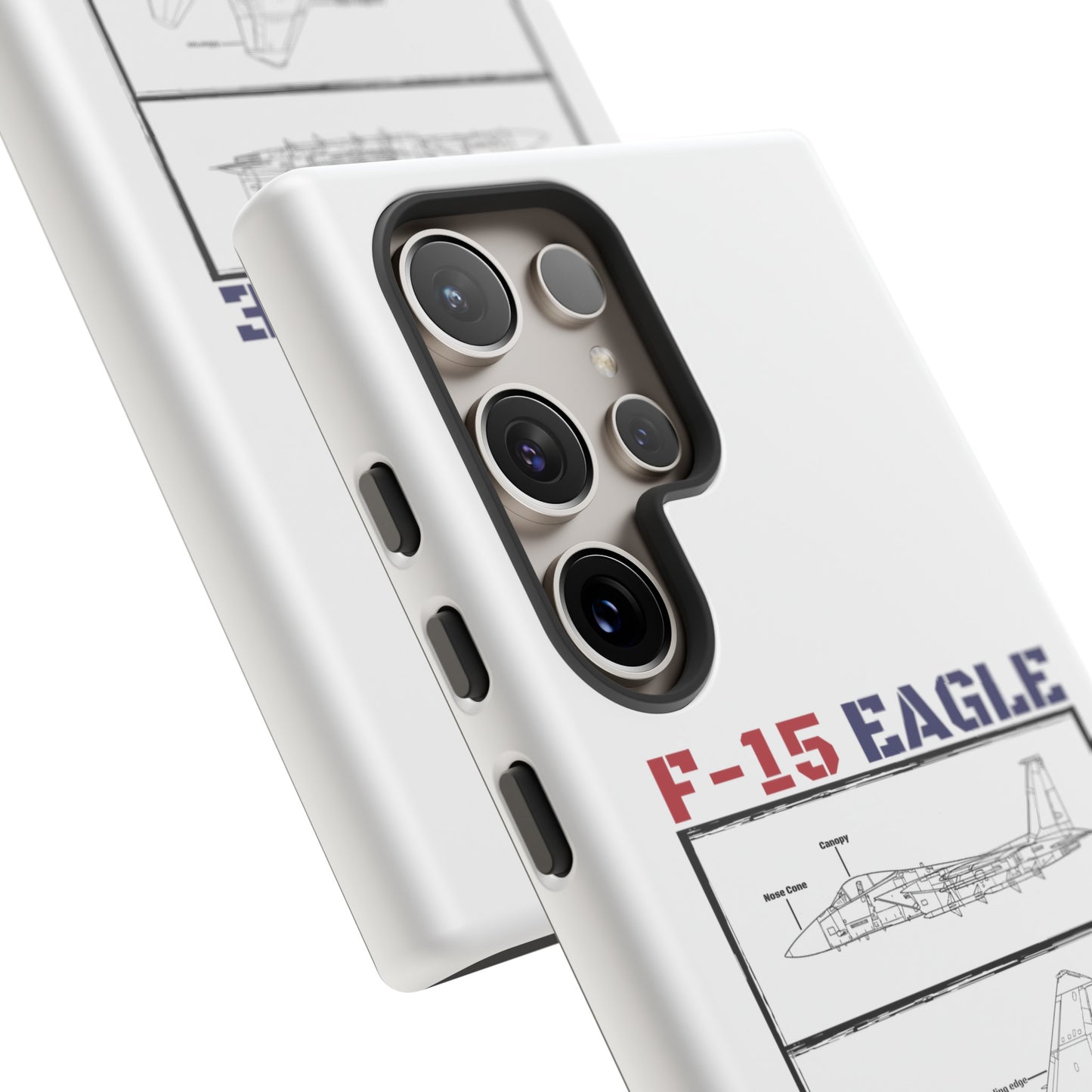 F-15 Schematic rigid Phone Case (USAF colour-ways)