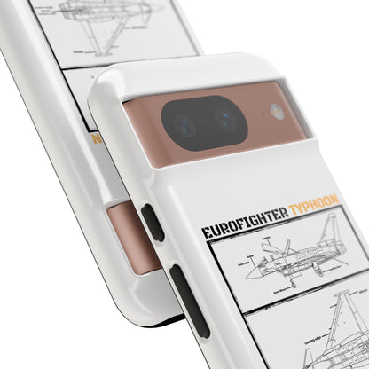 Eurofighter Typhoon Rigid Phone Case (Luftwaffe colour-ways)