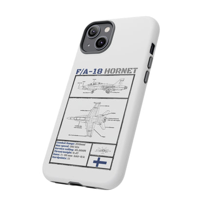 F/A-18 Hornet Schematic edition phone case (FAF Colour-Way)