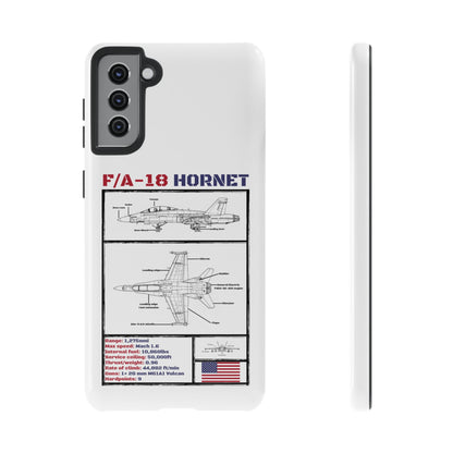 F/A-18 Hornet Schematic edition phone case