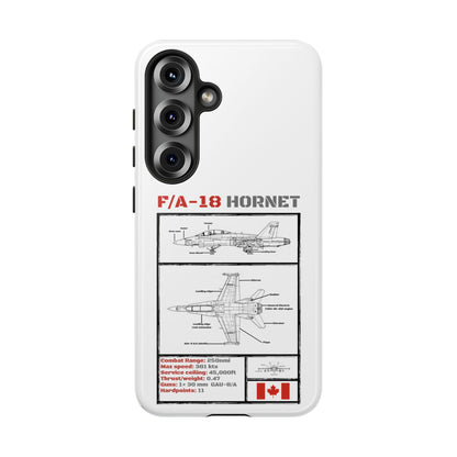 F/A-18 Hornet Schematic edition phone case (RCAF Colour-Way)