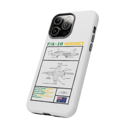 F/A-18 Hornet Schematic edition phone case (RAAF Colour-Way)