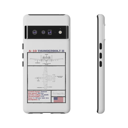 A-10 Schematic Rigid Phone Case (USAF colour-ways)