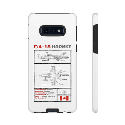 F/A-18 Hornet Schematic edition phone case (RCAF Colour-Way)