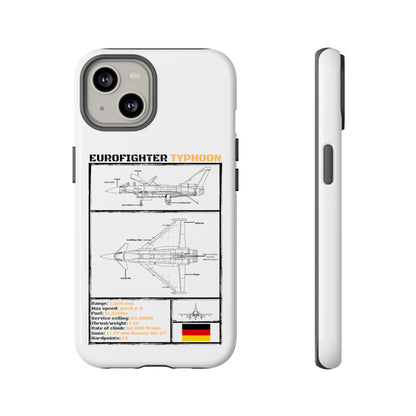 Eurofighter Typhoon Rigid Phone Case (Luftwaffe colour-ways)