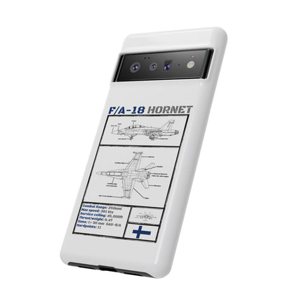 F/A-18 Hornet Schematic edition phone case (FAF Colour-Way)