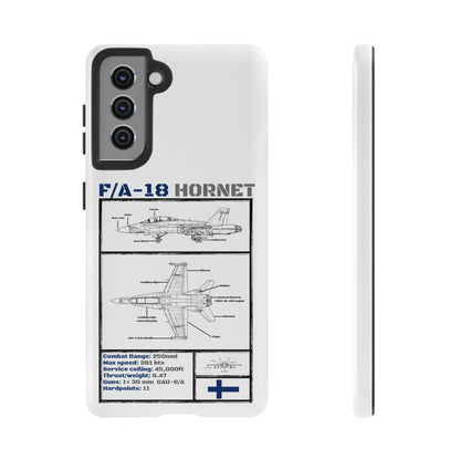 F/A-18 Hornet Schematic edition phone case (FAF Colour-Way)