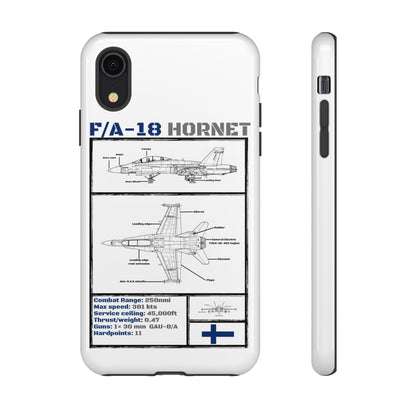 F/A-18 Hornet Schematic edition phone case (FAF Colour-Way)