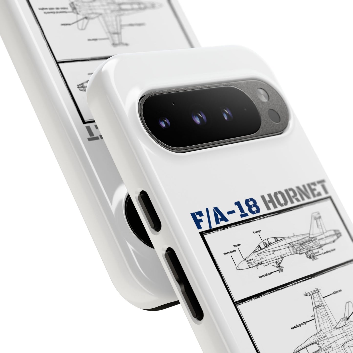 F/A-18 Hornet Schematic edition phone case (FAF Colour-Way)