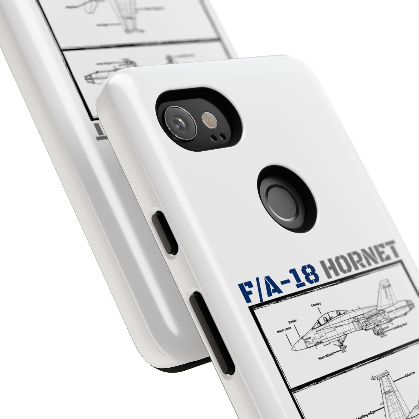 F/A-18 Hornet Schematic edition phone case (FAF Colour-Way)