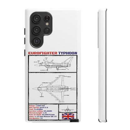 Eurofighter Typhoon Rigid Phone Case (RAF colour-ways)