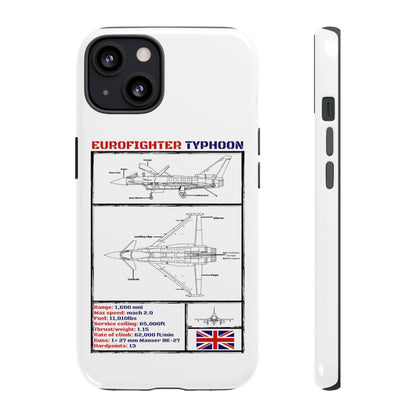 Eurofighter Typhoon Rigid Phone Case (RAF colour-ways)