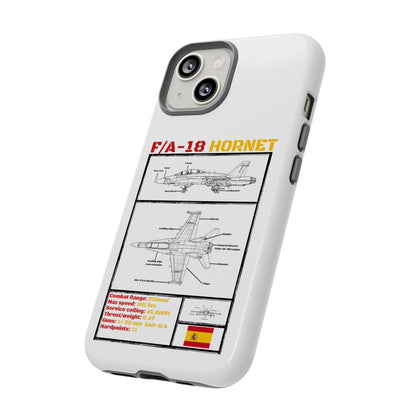 F/A-18 Hornet Schematic edition phone case (EDA Colour-Way)