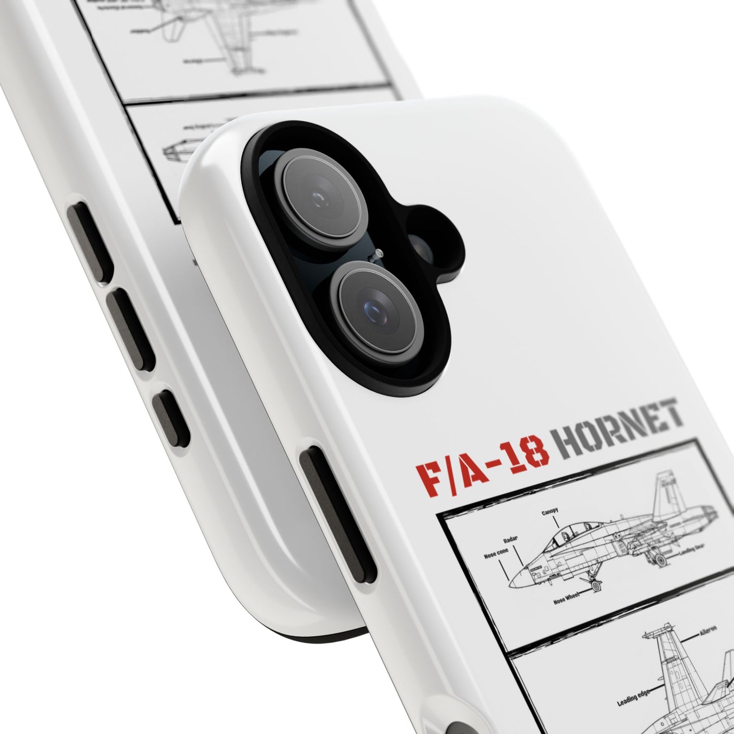 F/A-18 Hornet Schematic edition phone case (RCAF Colour-Way)