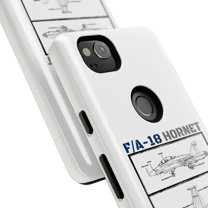 F/A-18 Hornet Schematic edition phone case (FAF Colour-Way)