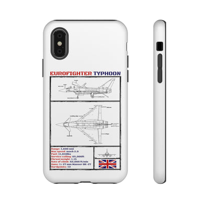 Eurofighter Typhoon Rigid Phone Case (RAF colour-ways)