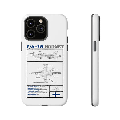 F/A-18 Hornet Schematic edition phone case (FAF Colour-Way)