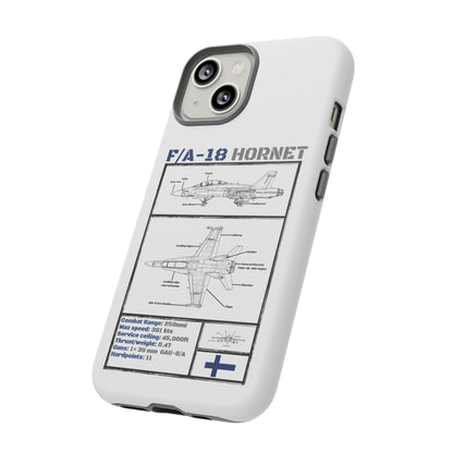 F/A-18 Hornet Schematic edition phone case (FAF Colour-Way)