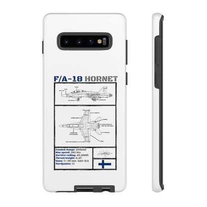 F/A-18 Hornet Schematic edition phone case (FAF Colour-Way)