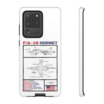 F/A-18 Hornet Schematic edition phone case (USAF Colour-Way)