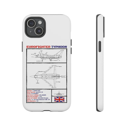 Eurofighter Typhoon Rigid Phone Case (RAF colour-ways)