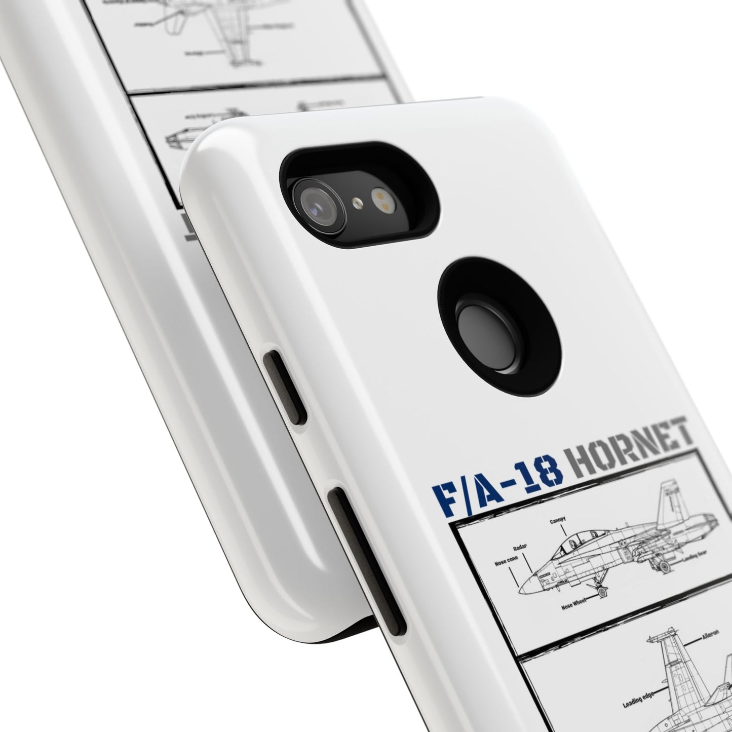 F/A-18 Hornet Schematic edition phone case (FAF Colour-Way)