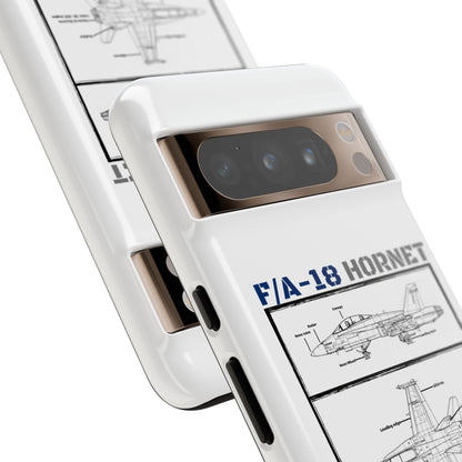 F/A-18 Hornet Schematic edition phone case (FAF Colour-Way)