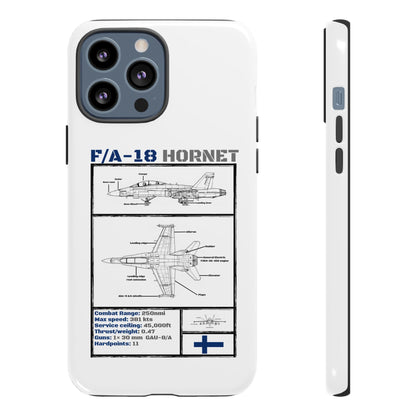 F/A-18 Hornet Schematic edition phone case (FAF Colour-Way)