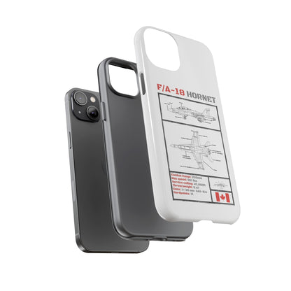 F/A-18 Hornet Schematic edition phone case (RCAF Colour-Way)