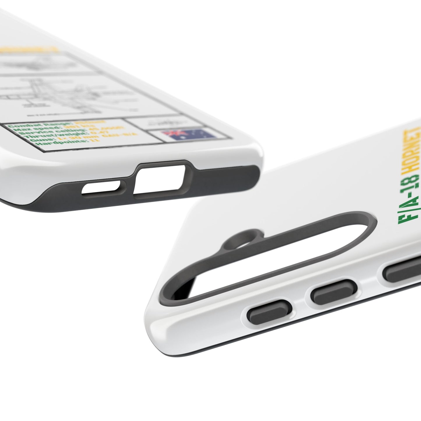 F/A-18 Hornet Schematic edition phone case (RAAF Colour-Way)