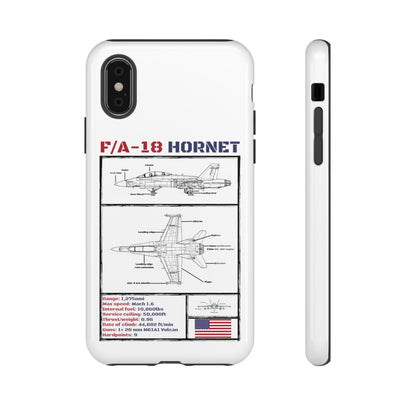 F/A-18 Schematic Rigid Phone Case (USAF colour-ways)