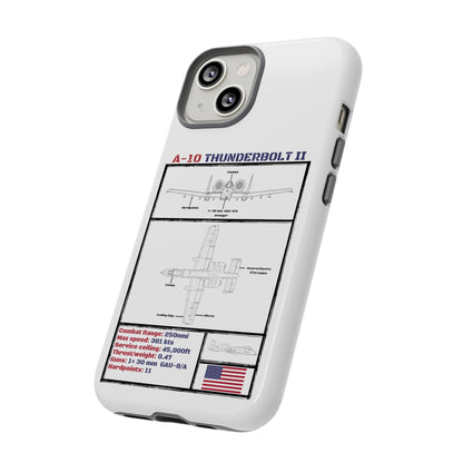 A-10 Schematic Rigid Phone Case (USAF colour-ways)