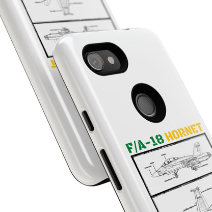 F/A-18 Hornet Schematic edition phone case (RAAF Colour-Way)