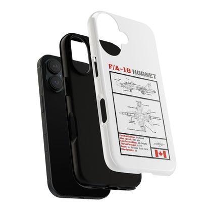 F/A-18 Hornet Schematic edition phone case (RCAF Colour-Way)