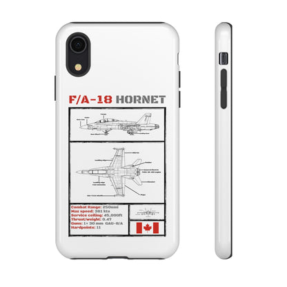 F/A-18 Hornet Schematic edition phone case (RCAF Colour-Way)