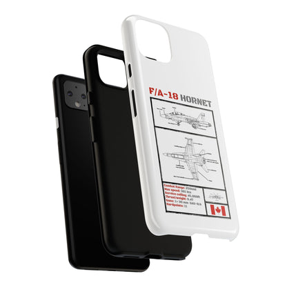 F/A-18 Hornet Schematic edition phone case (RCAF Colour-Way)